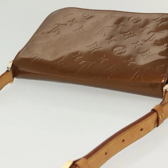 LOUIS VUITTON Monogram Vernis Thompson Street Bag Bronze - Picture 7 of 16